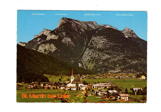 Ansichtskarte St. Martin bei Lofer / Österreich