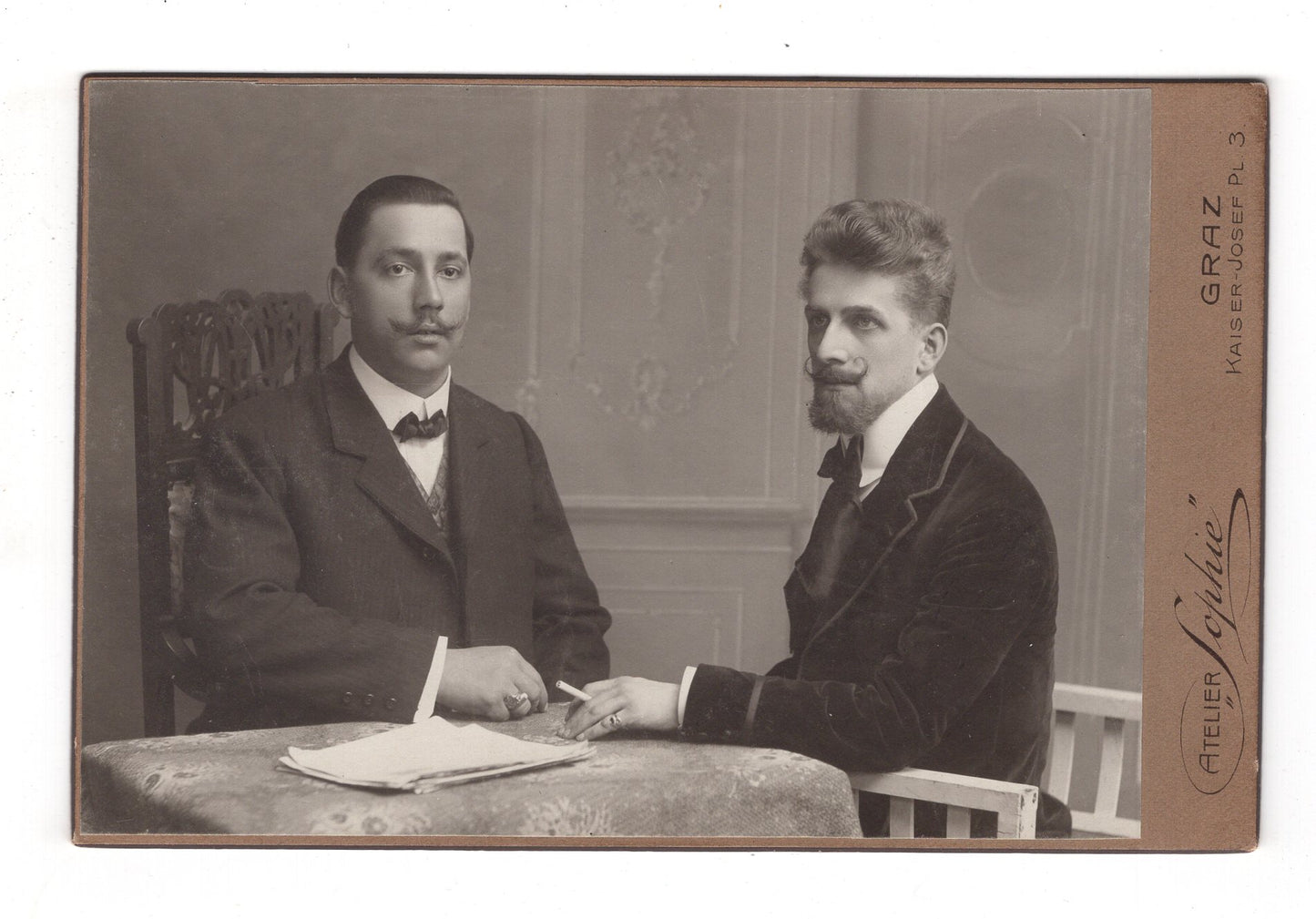 Fotografie Feine Herren - Graz 1900er / CAB X-19