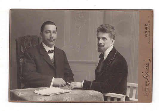 Fotografie Feine Herren - Graz 1900er / CAB X-19