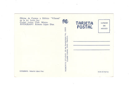 Ansichtskarte Juarez / Oficina de Correos / Mexiko