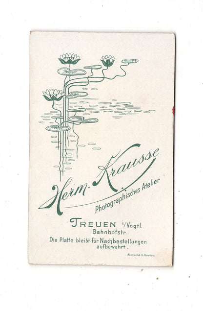 Fotografie Herrenportrait - Treuen im Vogtland 1890er