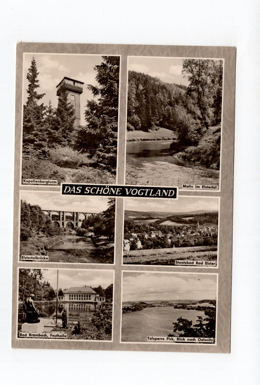 Ansichtskarte Das schöne Vogtland / Kapellenbergturm +++