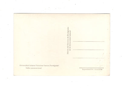 Ansichtskarte Universidad Laboral Francisco Franco / Tarragona / Spanien / N1-55