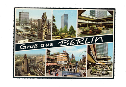 Ansichtskarte Berlin / Kurfürstendamm mit Europa Center