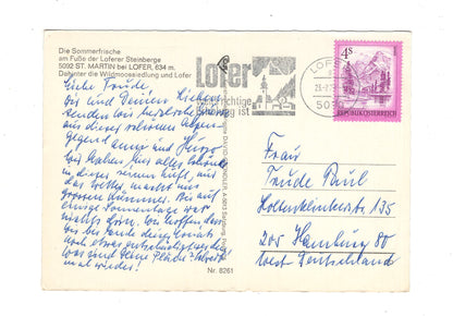 Ansichtskarte St. Martin bei Lofer / Österreich