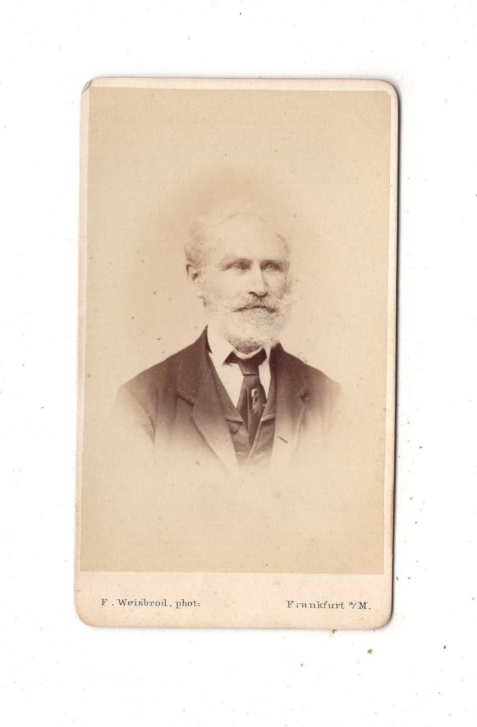 Fotografie Herrenportrait - Frankfurt Main 1860er