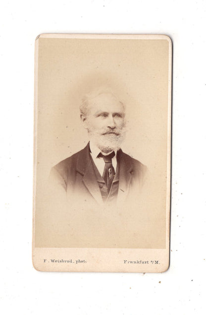 Fotografie Herrenportrait - Frankfurt Main 1860er