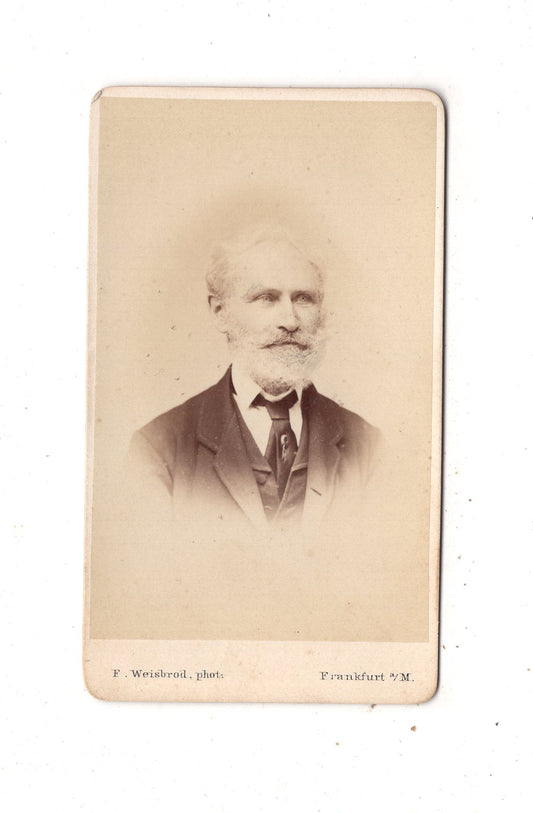 Fotografie Herrenportrait - Frankfurt Main 1860er