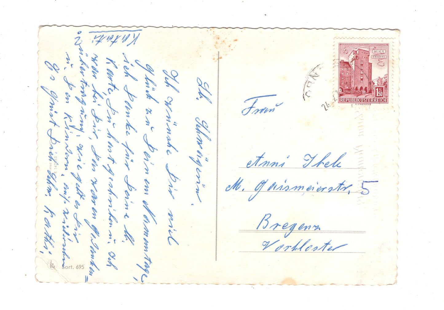 Ansichtskarte Glückwünsche / Glückwunsch zum Namenstag / L1-63