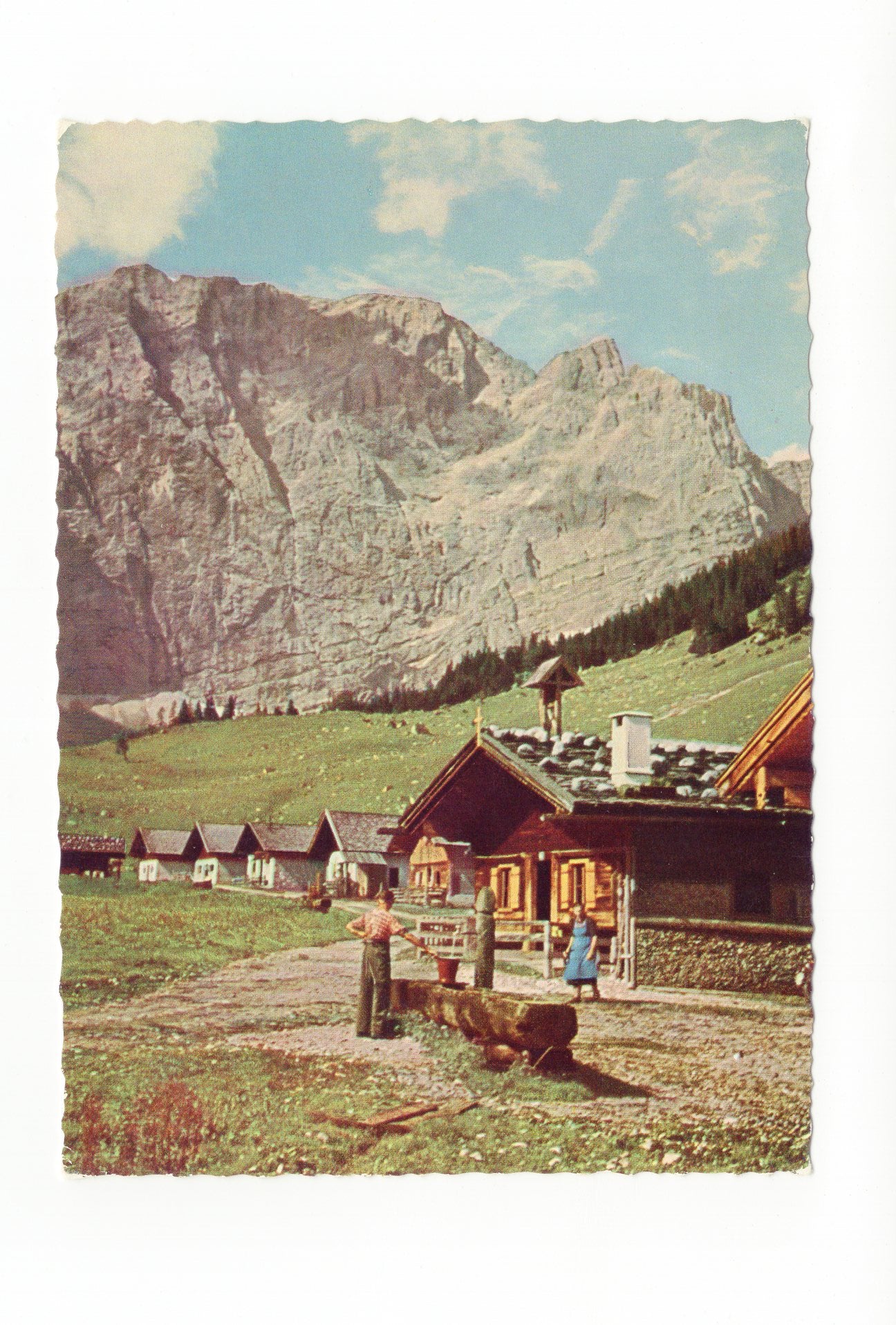 Ansichtskarte Engalm / Karwendel / Tirol / Österreich