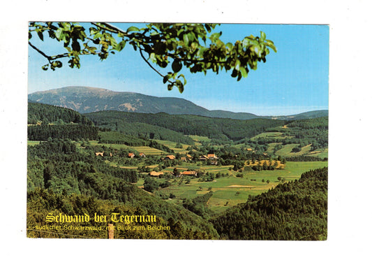 Ansichtskarte Schwand bei Tegernau / südlicher Schwarzwald / K1-49