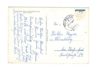 Ansichtskarte Markt Neubeuern am Inn / Blumenwinkel / H1-62