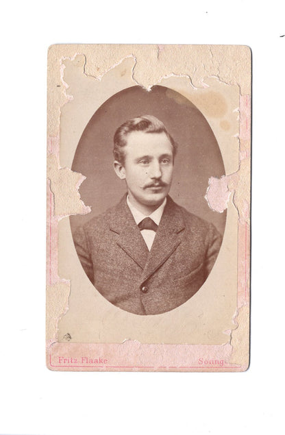 Fotografie Herrenportrait - Solingen 1880er