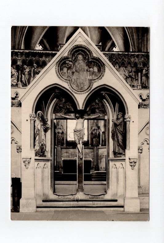 Ansichtskarte Naumburg / Dom / Westlettner