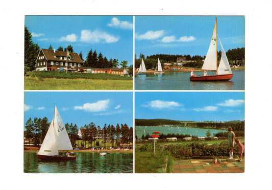 Ansichtskarte VdH Waldhotel Brucher Talsperre / Marienheide / H1-62