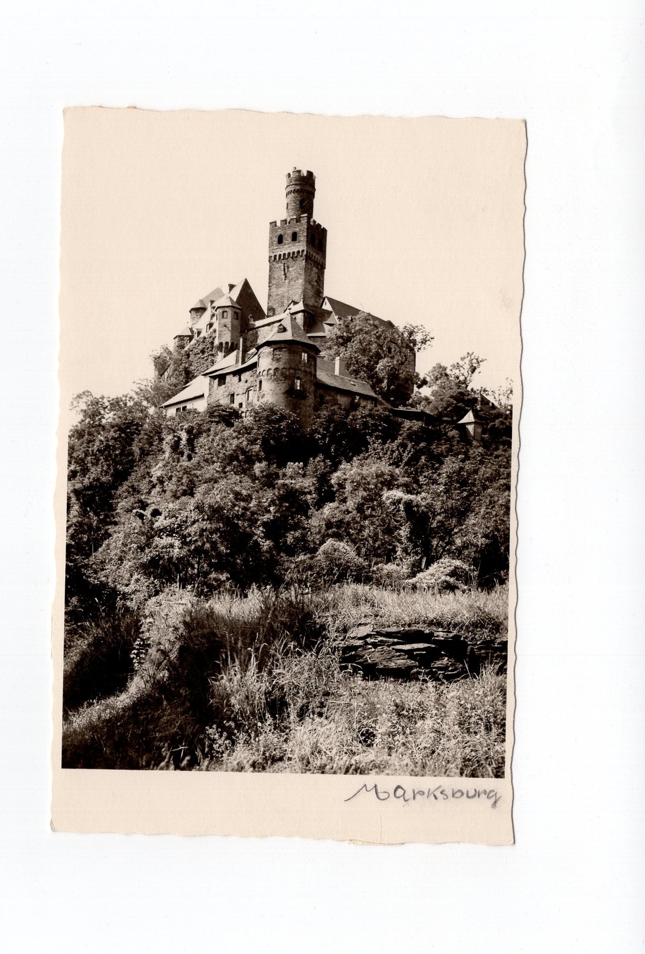 Ansichtskarte Die Marksburg