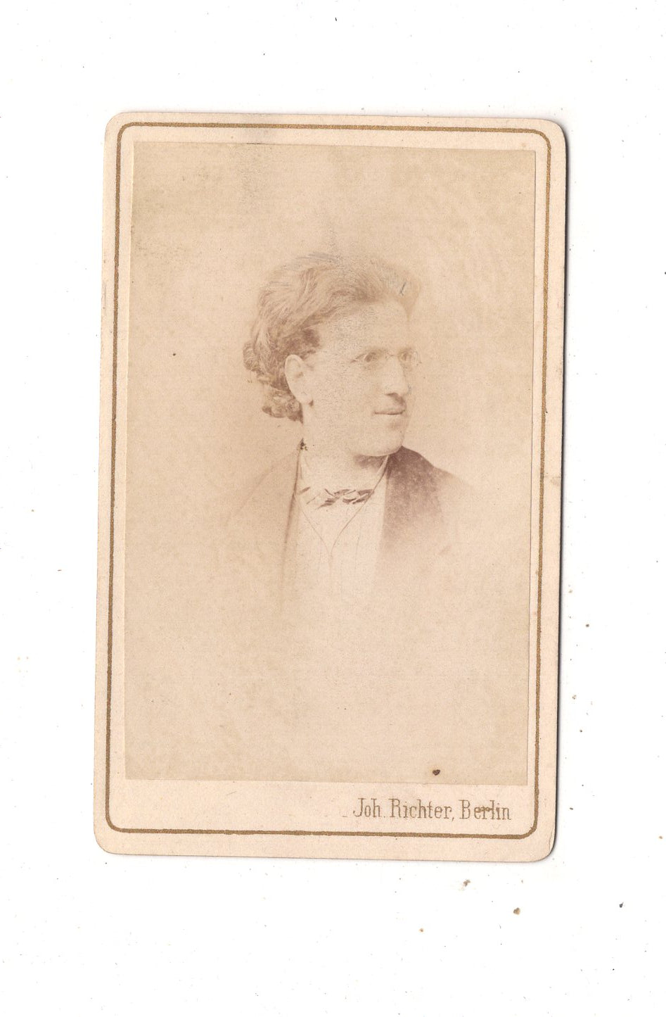 Fotografie Herrenportrait / benannt - Berlin 1860er