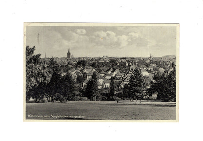 Ansichtskarte Hildesheim vom Berghölzchen aus gesehen
