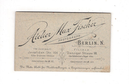 Fotografie Niedliches kleines Mädchen - Berlin 1890er