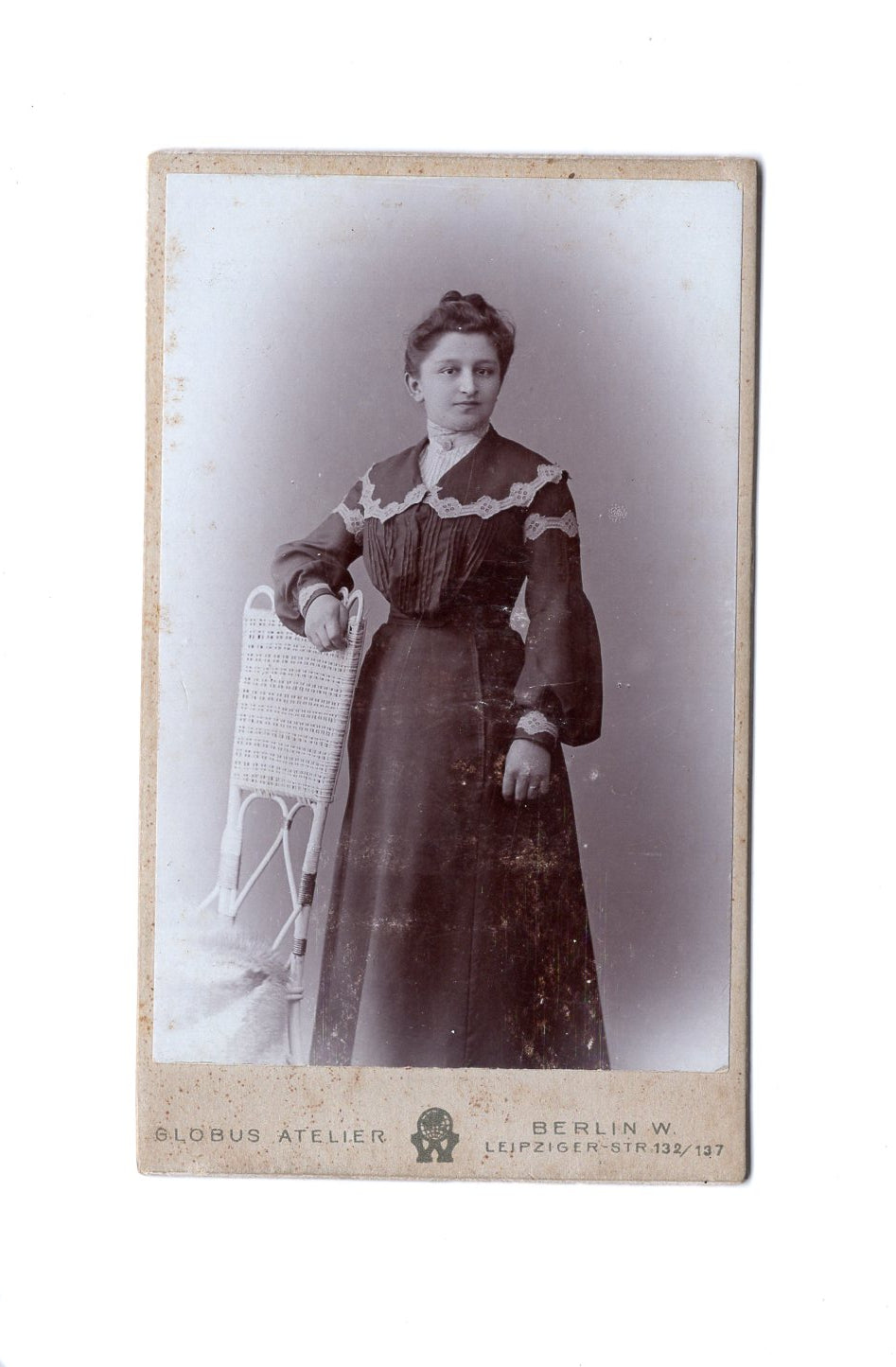 Fotografie Feine Dame - Berlin 1890er