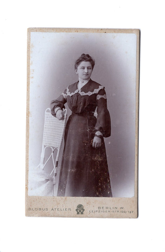 Fotografie Feine Dame - Berlin 1890er