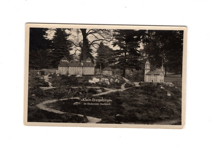 Ansichtskarte Oederan / Klein Erzgebirge im Stadtpark