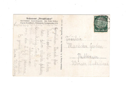 Ansichtskarte Hildesheim vom Berghölzchen aus gesehen