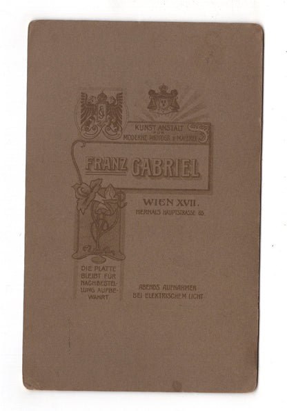 Fotografie Feiner Herr - Wien 1900er / CAB X-19