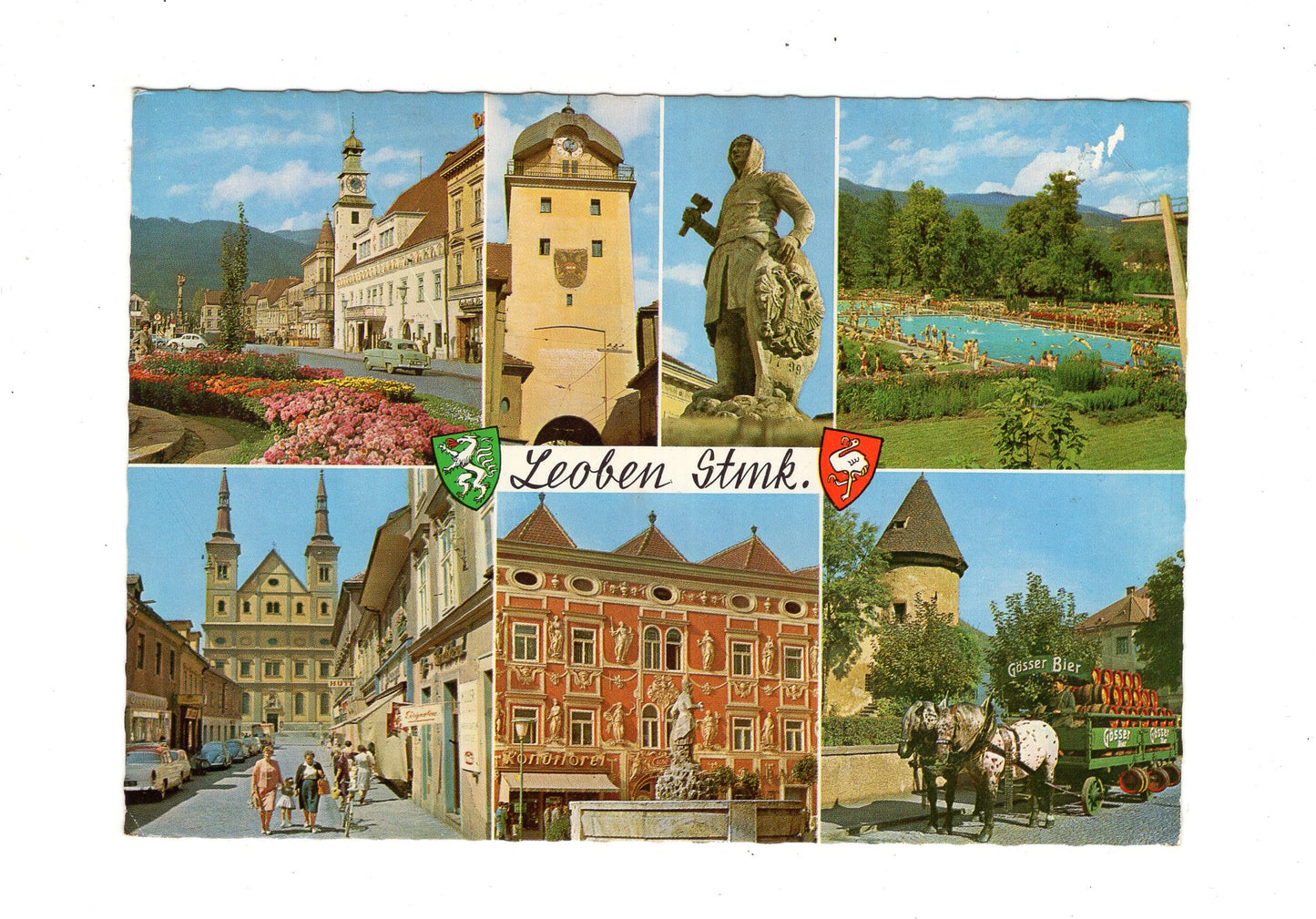 Ansichtskarte Leoben / Steiermark / Österreich