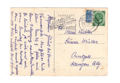 Ansichtskarte Glückwünsche / Glückwunsch zum Namenstag / L1-63