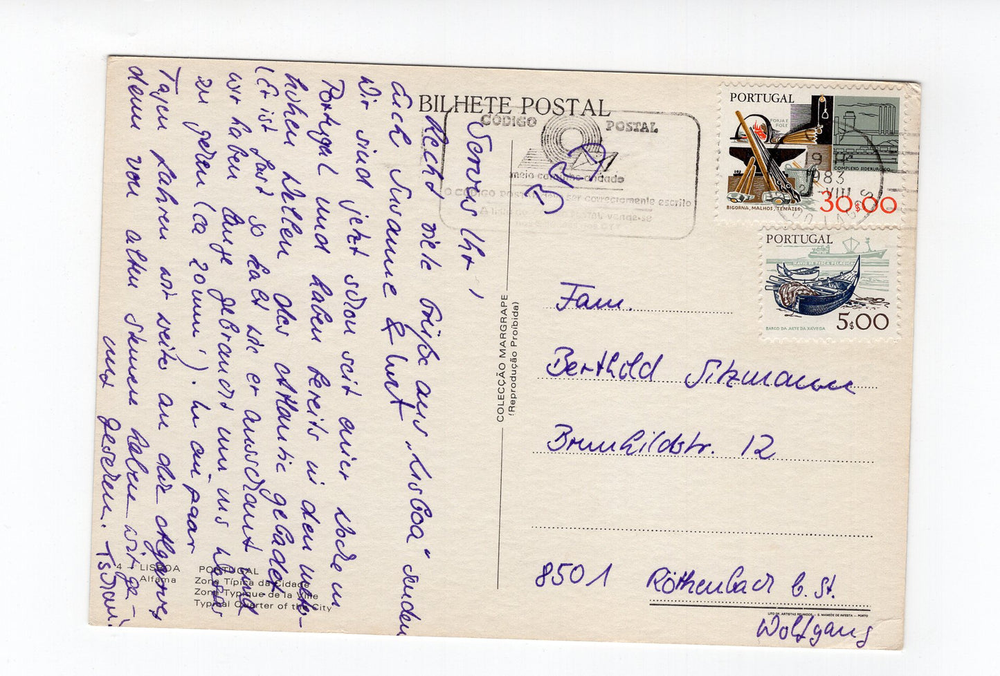 Ansichtskarte Lisboa Lissabon / Portugal