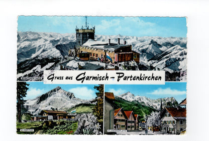 Ansichtskarte Garmisch-Partenkirchen / Floriansplatz +++