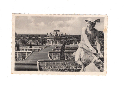 Ansichtskarte Potsdam / Schloss Sanssouci mit den Terrassen / M1-54