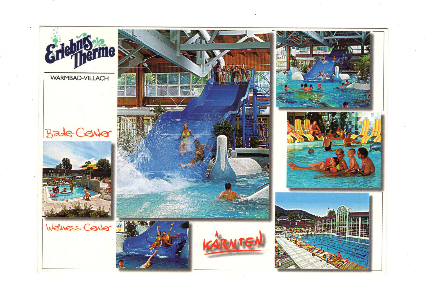 Ansichtskarte Warmbad-Villach / Erlebnis Therme / Kärnten / Österreich