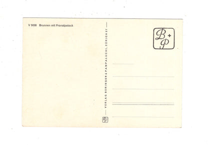 Ansichtskarte Brunnen mit Fronalpstock / Schweiz