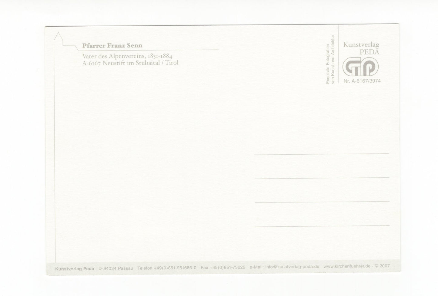 Ansichtskarte Neustift im Stubaital / Tirol / Österreich