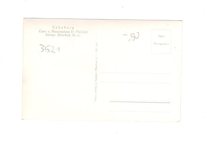 Ansichtskarte Sababurg / Gast- und Pensionshaus