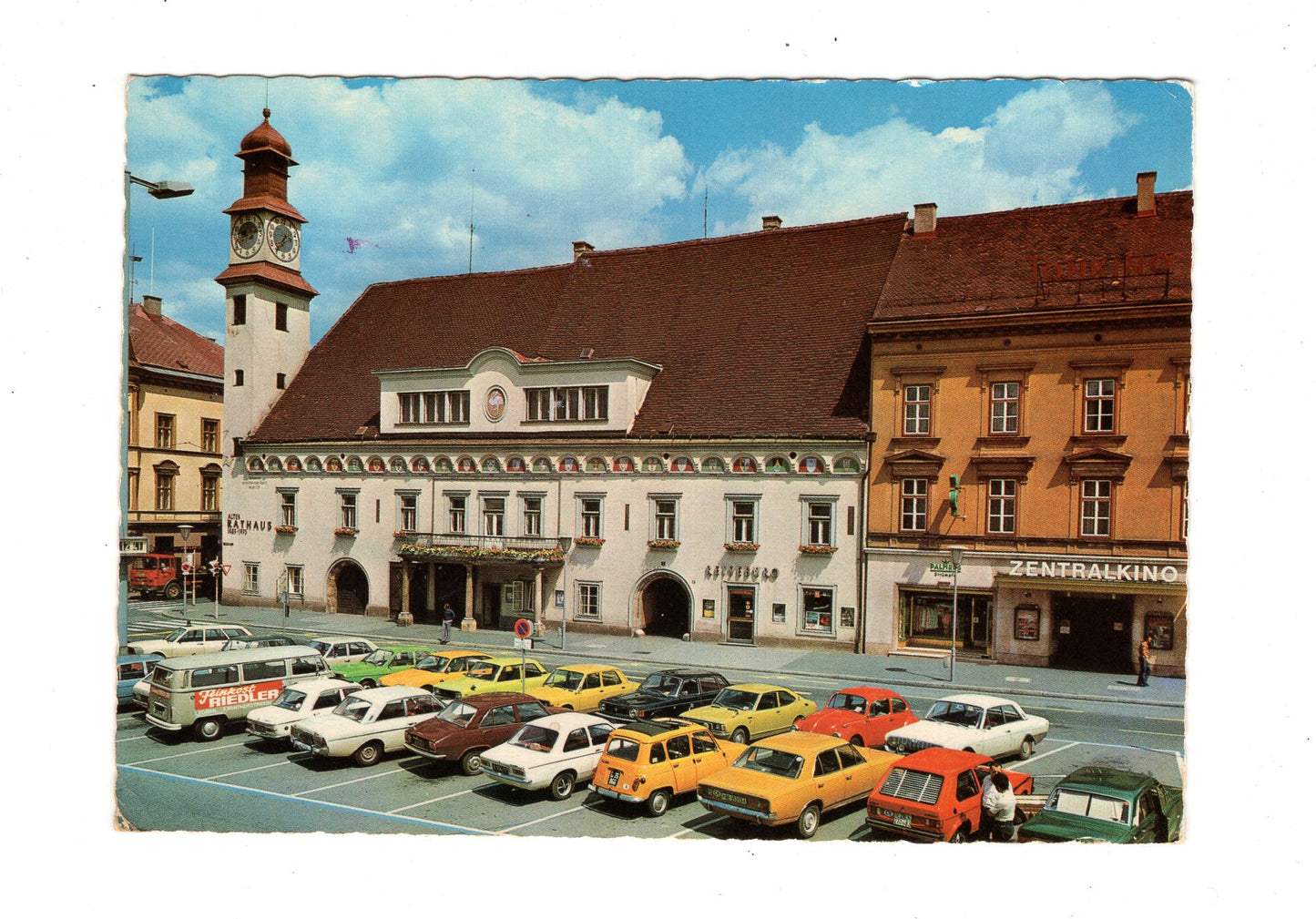 Ansichtskarte Leoben / Hauptplatz / Steiermark / Österreich