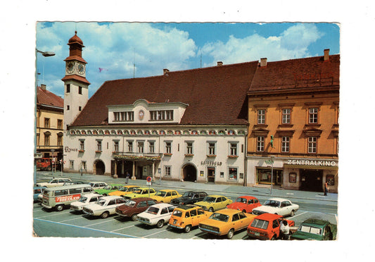 Ansichtskarte Leoben / Hauptplatz / Steiermark / Österreich