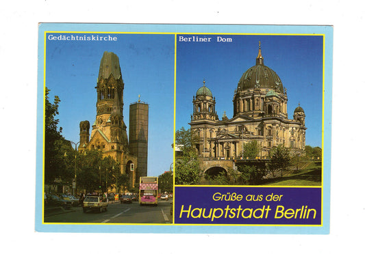 Ansichtskarte Berlin / Gedächtniskirche / Berliner Dom