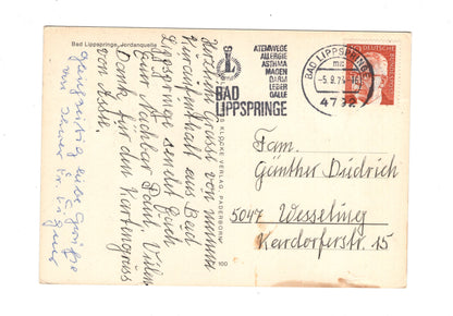 Ansichtskarte Bad Lippspringe / Jordanquelle