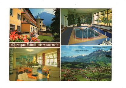 Ansichtskarte Chiemgau-Klinik Marquartstein / Bayerische Alpen / H1-62
