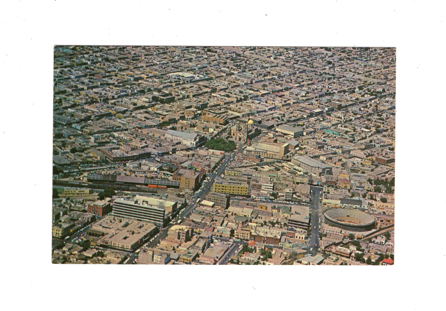 Ansichtskarte Juarez / Vista Aerea / Mexiko