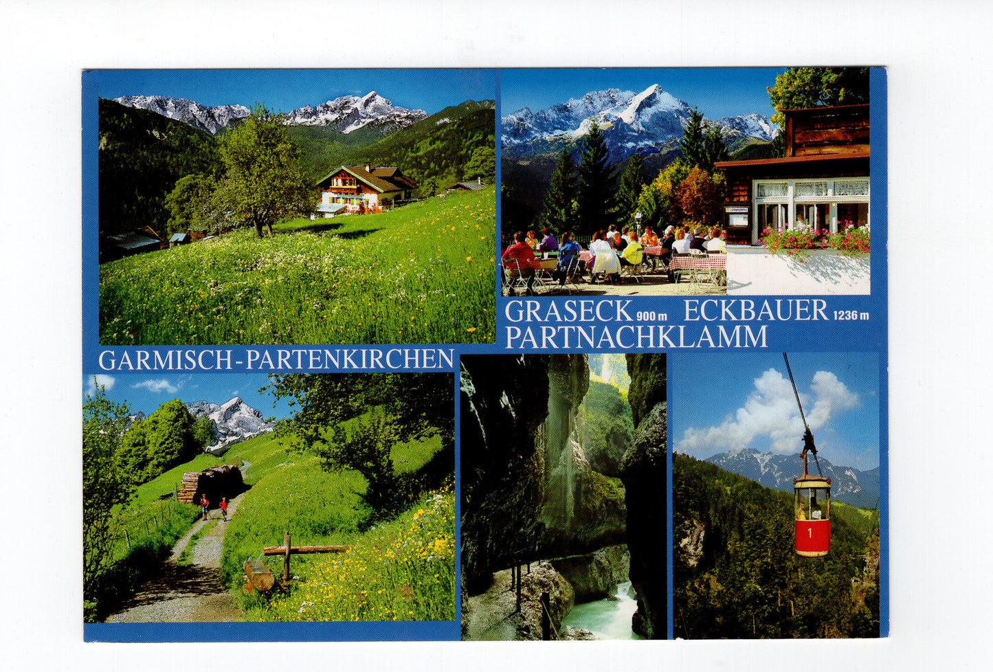 Ansichtskarte Garmisch-Partenkirchen / Eckbauer +++
