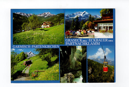 Ansichtskarte Garmisch-Partenkirchen / Eckbauer +++