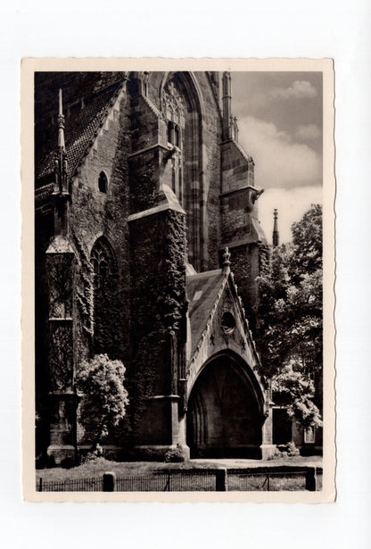 Ansichtskarte Göttingen / Portal der St. Jacobikirche