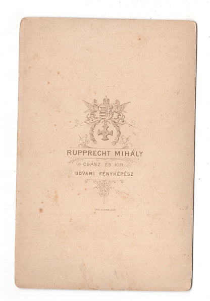 Fotografie Feiner Herr / Geistlicher - Sopronban Ödenburg 1880er / CAB X-19