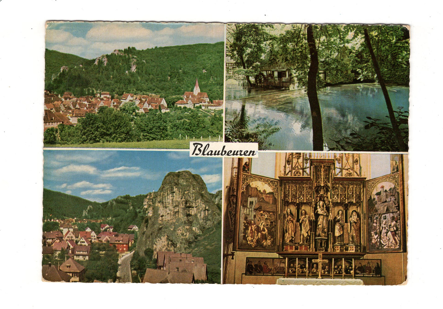 Ansichtskarte Blaubeuren / Klosterkirche +++