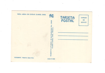 Ansichtskarte Juarez / Vista Aerea / Mexiko