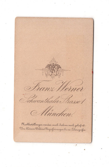 Fotografie Niedliches kleines Kind - München 1880er